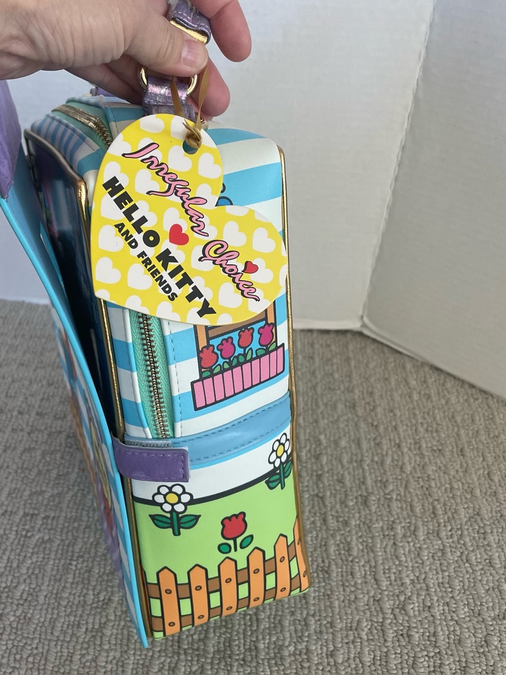 NWT irregular choice hello kitty house crossbody - Picture 6 of 12